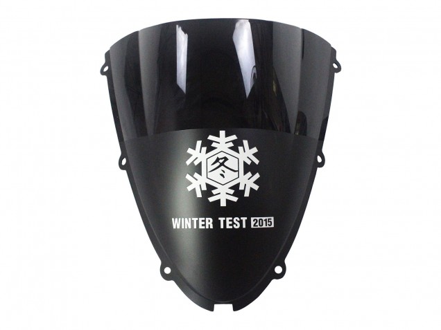 Black White Red with White Snow Decal Ninja Elf 2007-2008 Kawasaki ZX6R Motorcycle Fairings