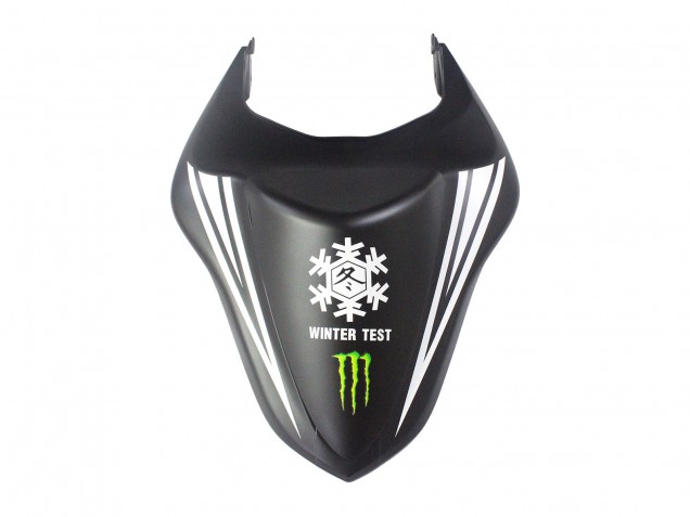 Black White Red with White Snow Decal Ninja Elf 2007-2008 Kawasaki ZX6R Motorcycle Fairings