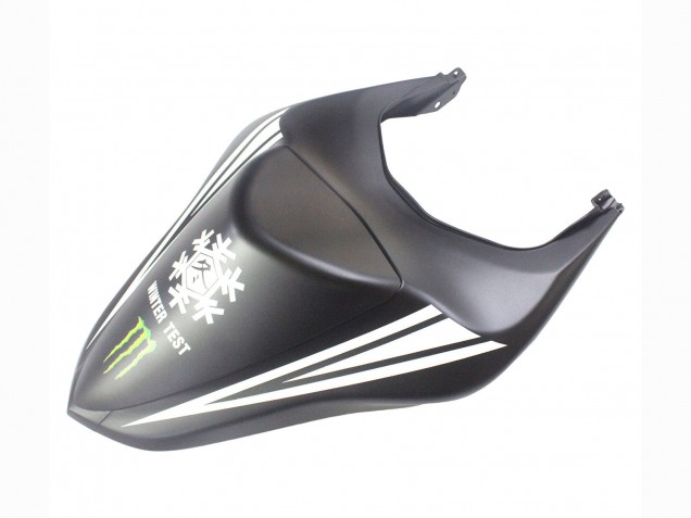 Black White Red with White Snow Decal Ninja Elf 2007-2008 Kawasaki ZX6R Motorcycle Fairings