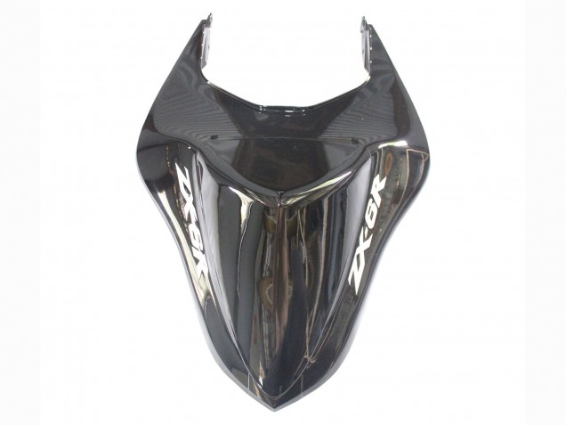 Black Silver Red Ninja 2007-2008 Kawasaki ZX6R Motorcycle Fairings