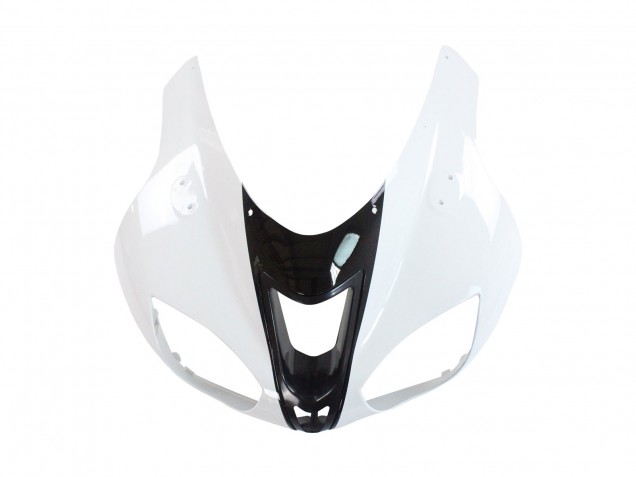 Black White Ninja 2007-2008 Kawasaki ZX6R Motorcycle Fairings