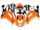 Orange Black Ninja 2007-2008 Kawasaki ZX6R Motorcycle Fairings