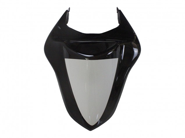 White Black 2007-2008 Kawasaki ZX6R Motorcycle Fairing