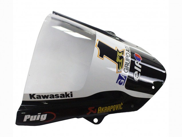 Green Glossy Black Yellow White Red Elf Monster 2009-2012 Kawasaki ZX6R Motorcycle Fairings