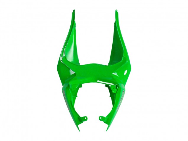 Green Glossy Black 2009-2012 Kawasaki ZX6R Motorcycle Fairings