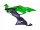 Green Matte Black 2019-2022 Kawasaki ZX6R Motorcycle Fairings