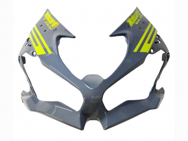 Nardo Grey Yellow 2019-2022 Kawasaki ZX6R Motorcycle Fairings