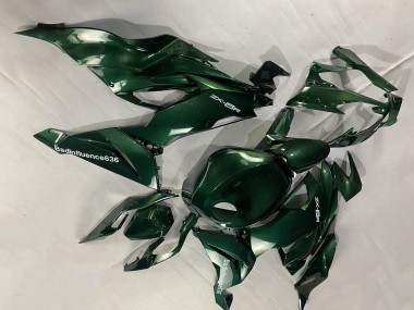 Dark Green 2019-2022 Kawasaki ZX6R Motorcycle Fairings