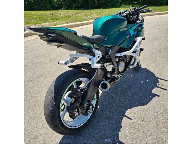 Dark Green 2019-2022 Kawasaki ZX6R Motorcycle Fairings