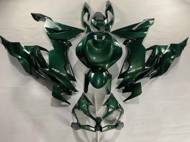 Dark Green 2019-2022 Kawasaki ZX6R Motorcycle Fairings