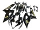 Glossy Black Gold Decal 2005-2006 Suzuki GSXR 1000 Motorcycle Fairings