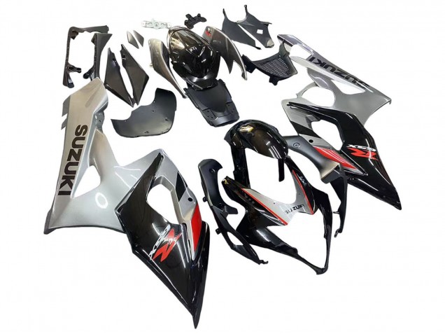 Black Grey Red 2005-2006 Suzuki GSXR 1000 Motorcycle Fairing