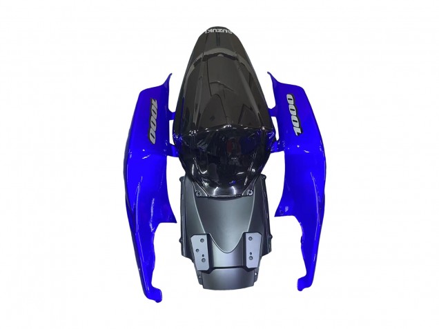Blue Glossy Black 2007-2008 Suzuki GSXR 1000 Motorcycle Fairing Kits