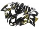 Glossy Black Gold 2009-2016 Suzuki GSXR 1000 Motorcycle Fairings