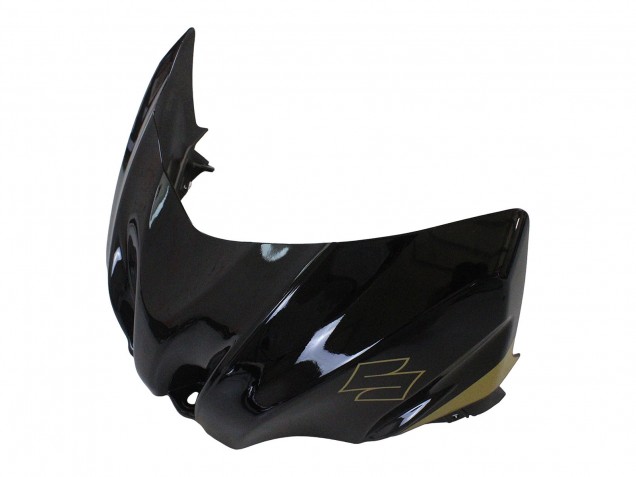 Glossy Black Gold 2009-2016 Suzuki GSXR 1000 Motorcycle Fairings