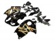 Glossy Black Gold Hayabusa 1996-2007 Suzuki GSXR 1300 Hayabusa Motorcycle Fairings
