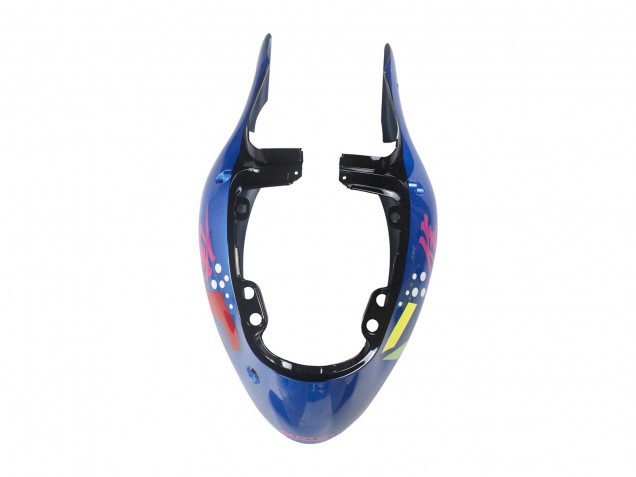 Blue Green Shark 46 1996-2007 Suzuki GSXR 1300 Hayabusa Motorcycle Fairings