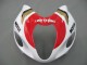 White Red Motul 1996-2007 Suzuki GSXR 1300 Hayabusa Motorcycle Fairings