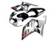 Silver Glossy Black Red 2001-2003 Suzuki GSXR 600 / GSXR 750 Motorcycle Fairing