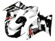 White Glossy Black Red 2001-2003 Suzuki GSXR 600 / GSXR 750 Motorcycle Fairings