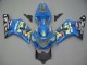 Blue Yellow Black Motul Rizla 2001-2003 Suzuki GSXR 600 / GSXR 750 Motorcycle Fairings