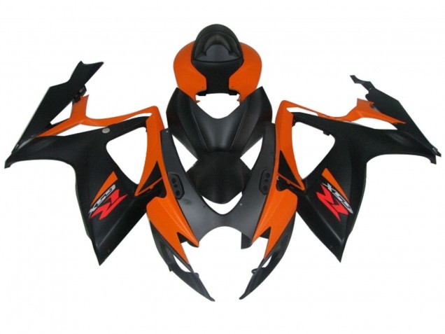 Red Black 2004-2005 Suzuki GSXR 600 / GSXR 750 Motorcycle Fairings
