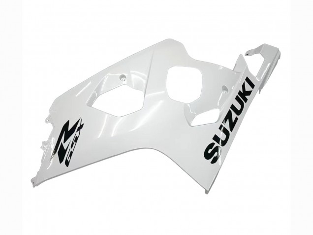 Pearl White 2004-2005 Suzuki GSXR 600 / GSXR 750 Motorcycle Fairings