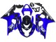 Blue Black White Decal 2004-2005 Suzuki GSXR 600 / GSXR 750 Motorcycle Fairings