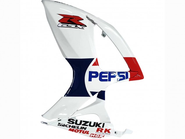 White Red Yellow Motul 2006-2007 Suzuki GSXR 600 / GSXR 750 Motorcycle Fairings