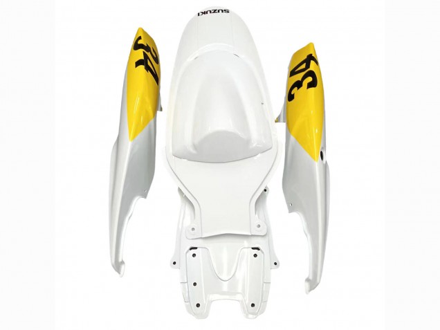White Red Yellow Motul 2006-2007 Suzuki GSXR 600 / GSXR 750 Motorcycle Fairings