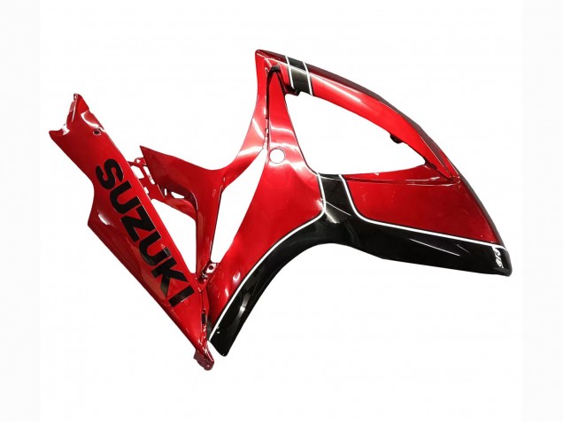 Red Black 2006-2007 Suzuki GSXR 600 / GSXR 750 Motorcycle Fairings