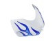 White Blue Flame 2006-2007 Suzuki GSXR 600 / GSXR 750 Motorcycle Fairings