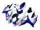 White Blue Glossy Black Red 2006-2007 Suzuki GSXR 600 / GSXR 750 Motorcycle Fairings