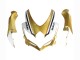 Matte Black White Gold 2008-2010 Suzuki GSXR 600 / GSXR 750 Motorcycle Fairings