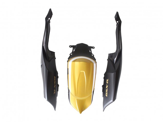 Matte Black White Gold 2008-2010 Suzuki GSXR 600 / GSXR 750 Motorcycle Fairings