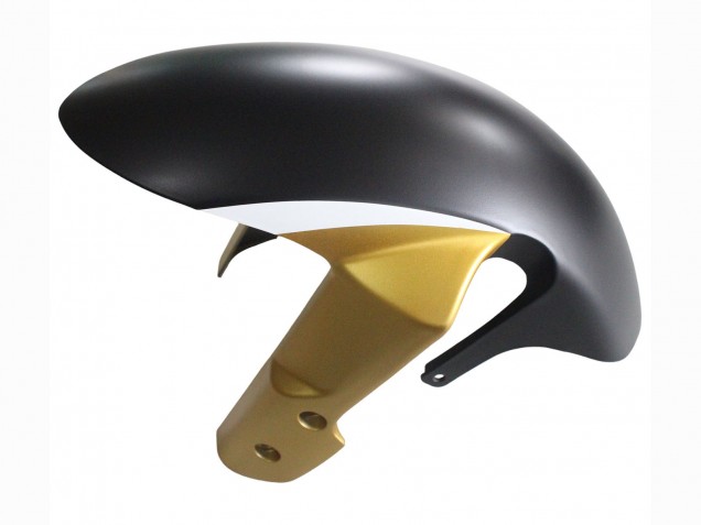 Matte Black White Gold 2008-2010 Suzuki GSXR 600 / GSXR 750 Motorcycle Fairings