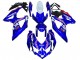 White Blue Pink Ecstar Motul 2008-2010 Suzuki GSXR 600 / GSXR 750 Motorcycle Fairings