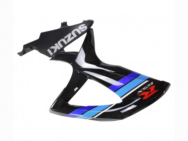 Glossy Black Blue 2008-2010 Suzuki GSXR 600 / GSXR 750 Motorcycle Fairings