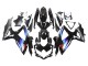 Glossy Black Blue 2008-2010 Suzuki GSXR 600 / GSXR 750 Motorcycle Fairings