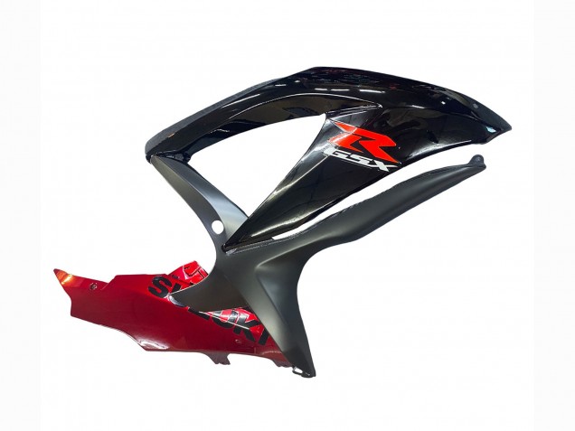 Red Glossy Black 2008-2010 Suzuki GSXR 600 / GSXR 750 Motorcycle Fairing