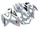 Glossy Grey 2008-2010 Suzuki GSXR 600 / GSXR 750 Motorcycle Fairings