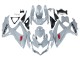 Glossy Grey 2008-2010 Suzuki GSXR 600 / GSXR 750 Motorcycle Fairings
