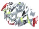 Grey Yellow Red 2008-2010 Suzuki GSXR 600 / GSXR 750 Motorcycle Fairings