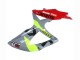 Grey Yellow Red 2008-2010 Suzuki GSXR 600 / GSXR 750 Motorcycle Fairings