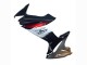Glossy Black Forged Carbon Fiber Silver Red 2011-2024 Suzuki GSXR 600 / GSXR 750 Motorcycle Fairings
