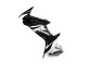 Glossy Black Silver 2011-2024 Suzuki GSXR 600 / GSXR 750 Motorcycle Fairing