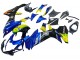 Blue Yellow 2011-2024 Suzuki GSXR 600 / GSXR 750 Motorcycle Fairings