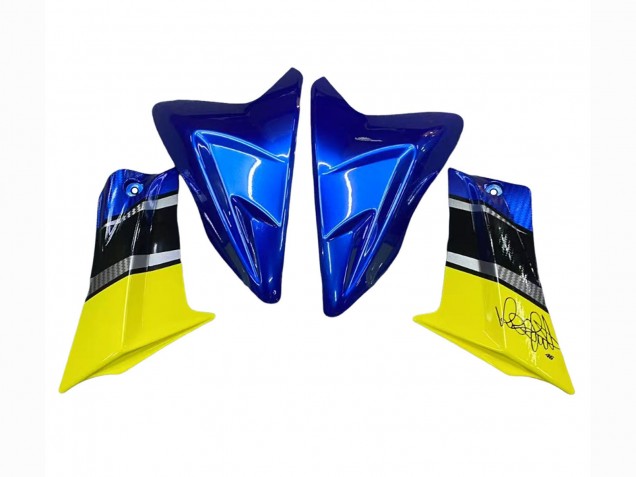 Blue Yellow 2011-2024 Suzuki GSXR 600 / GSXR 750 Motorcycle Fairings
