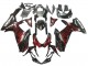 Glossy Black Red Flame 2011-2024 Suzuki GSXR 600 / GSXR 750 Motorcycle Fairings