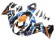 Light Blue Orange Black White Shark 46 2011-2024 Suzuki GSXR 600 / GSXR 750 Motorcycle Fairings